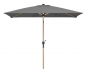 Preview: Schneider Stahl Kurbelschirm Cordoba 230x150cm knickbar Stock 38mm Anthrazit